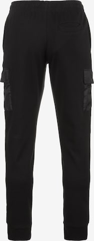 UMBRO Tapered Workout Pants 'FC Schalke 04' in Black