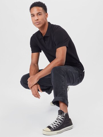 JACK & JONES Poloshirt 'JJEBasic' in Schwarz