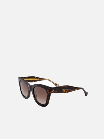 Carolina Herrera Sonnenbrille‌‌‌‌ in Braun: Vorderseite