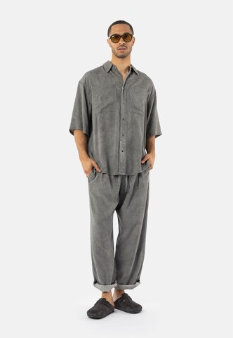 Elias Rumelis Regular fit Button Up Shirt 'ROME' in Grey