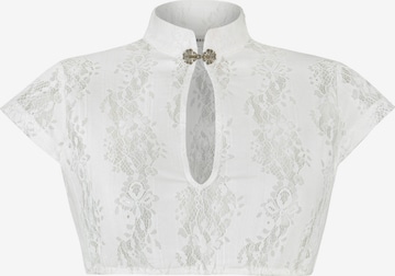 STOCKERPOINT Klederdracht blouse 'Carole' in Beige: voorkant