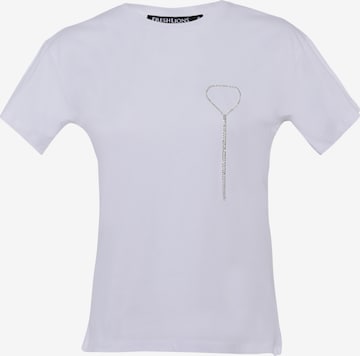 FRESHLIONS Shirt 'Nulita' in Wit: voorkant