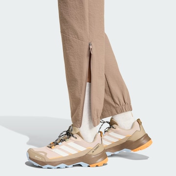 ADIDAS TERREX Regular Outdoorhose 'Xperior Utilitas' in Braun