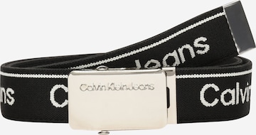 Ceinture Calvin Klein Jeans en noir : devant