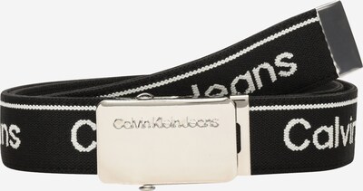 Calvin Klein Jeans Bälte i svart / vit, Produktvy