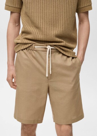 MANGO MAN Regular Hose 'Cabrera' in Beige: Vorderseite