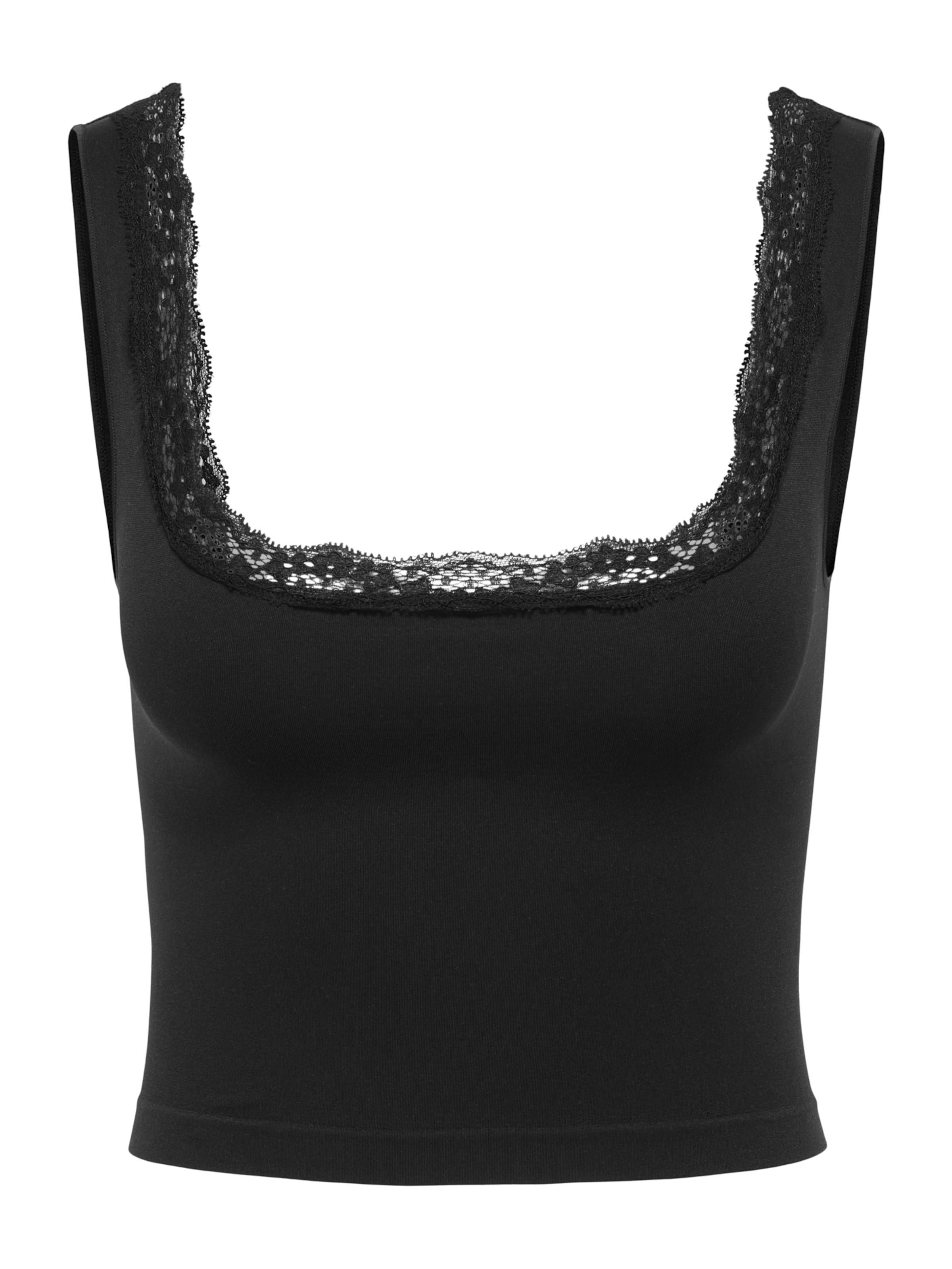 ONLY Φανέλα &#x27;ONLVICKY&#x27; σε μαύρο: μπροστά