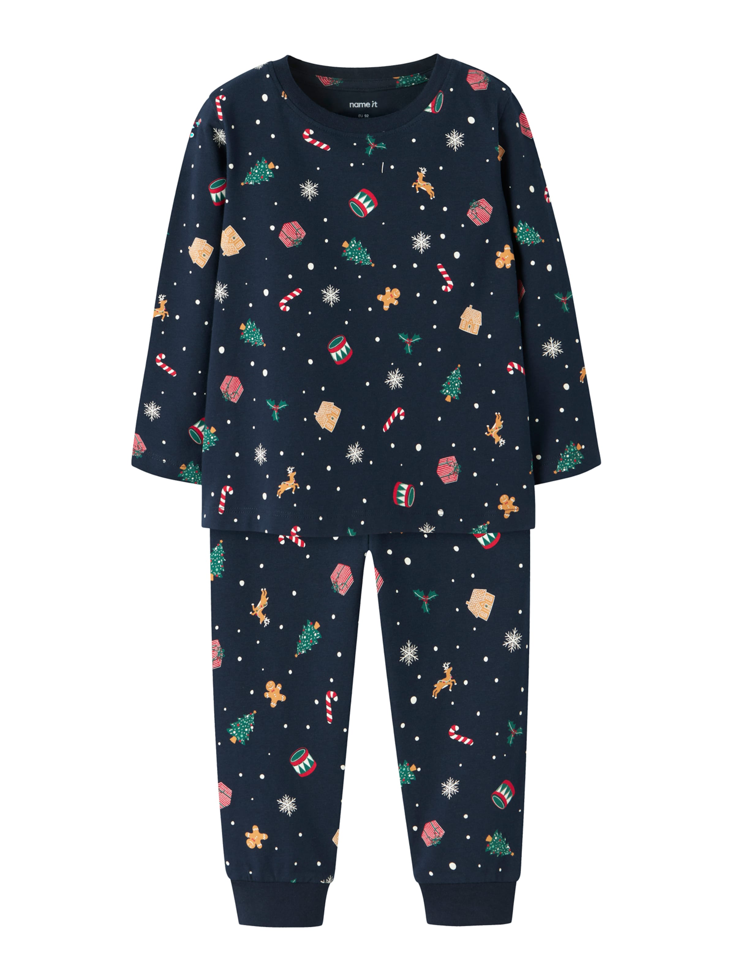 NAME IT Πιτζάμα σε μπλε: μπροστά