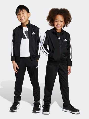 ADIDAS SPORTSWEAR Tracksuit in Black: front