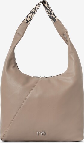 NOBO Schultertasche 'Opulent' in Beige: predná strana