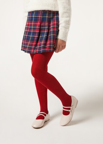 CALZEDONIA Regular Tights in Red