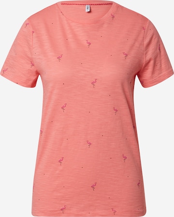 ONLY Shirt 'BONE' in Pink: predná strana