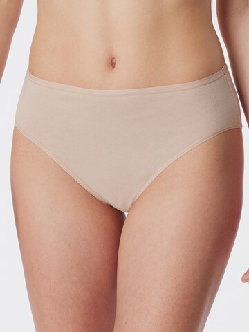 Slip ' 95/5 Organic Cotton ' SCHIESSER en beige : devant