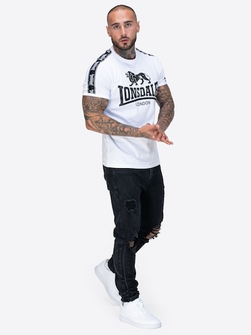 LONSDALE Shirt 'STOUR' in White