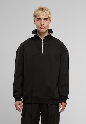 Urban Classics Sweatshirt in Schwarz: Vorderseite