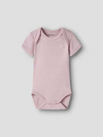 NAME IT Sparkedragt/Body i pink