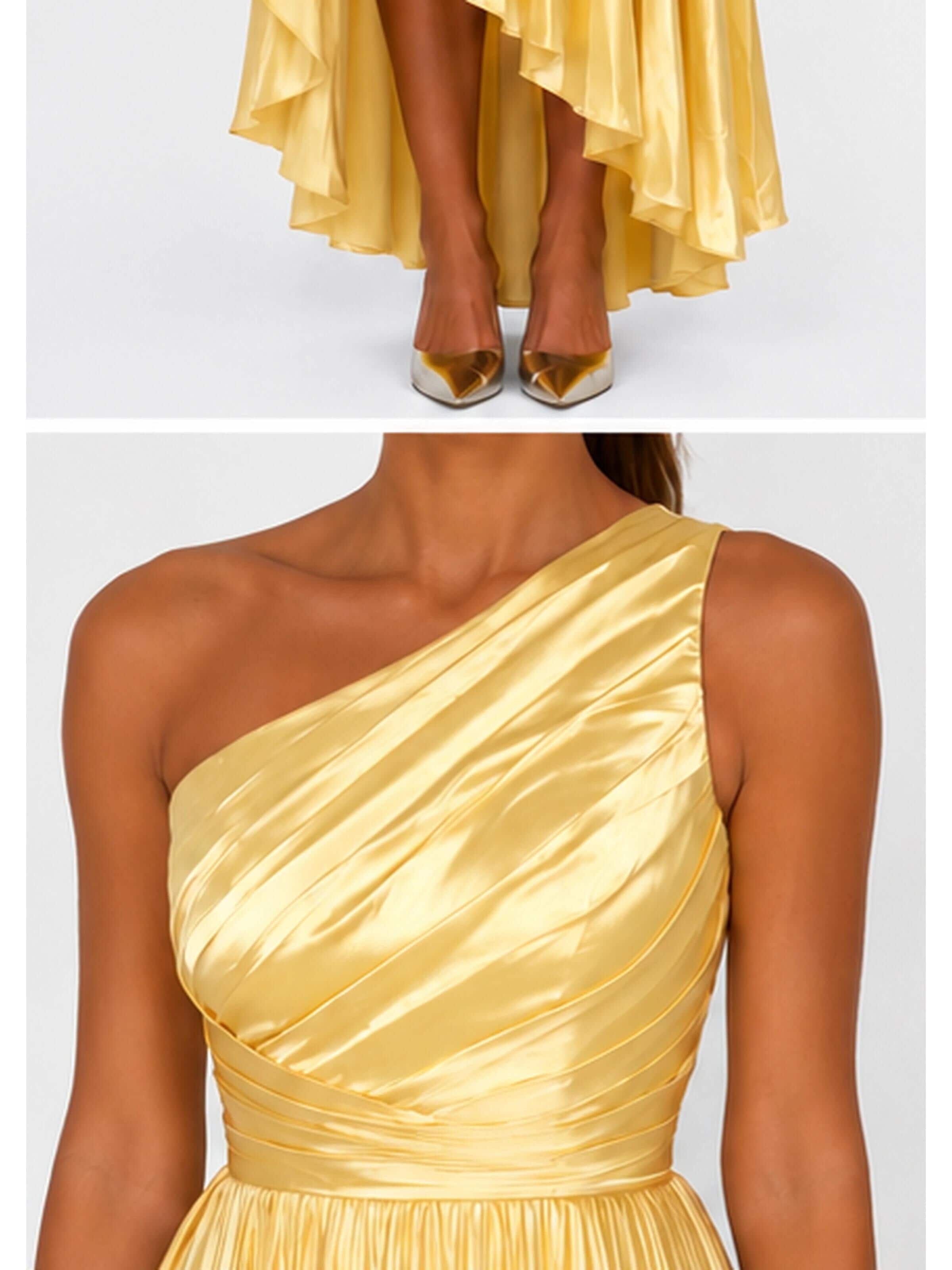 MARYLAND Studio Dress 'Athena Dress' in Yellow