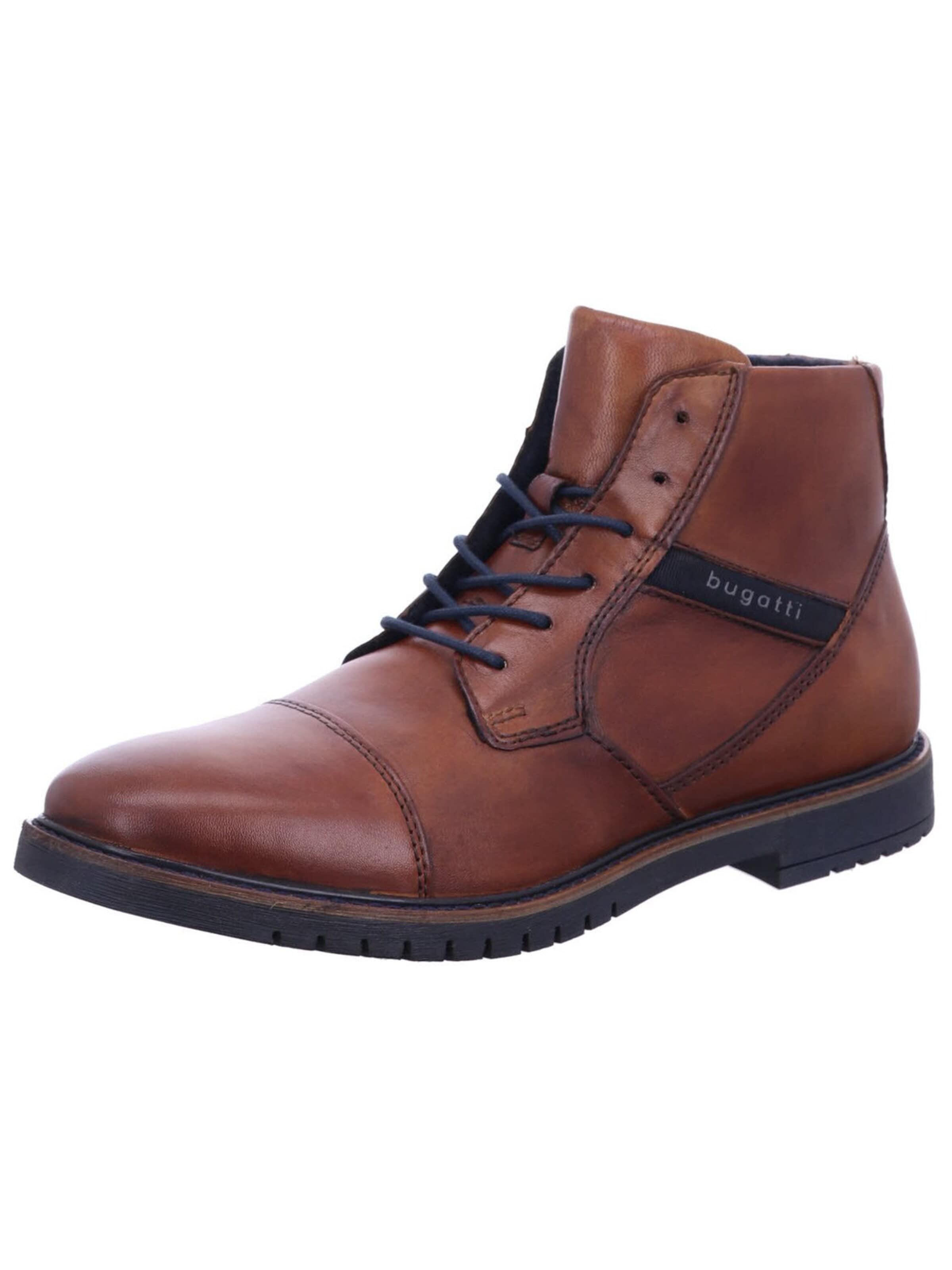 bugatti Boots 'Stiefel Herren 331-8373A-4100 6300 Echtleder in braun' in Bruin: voorkant