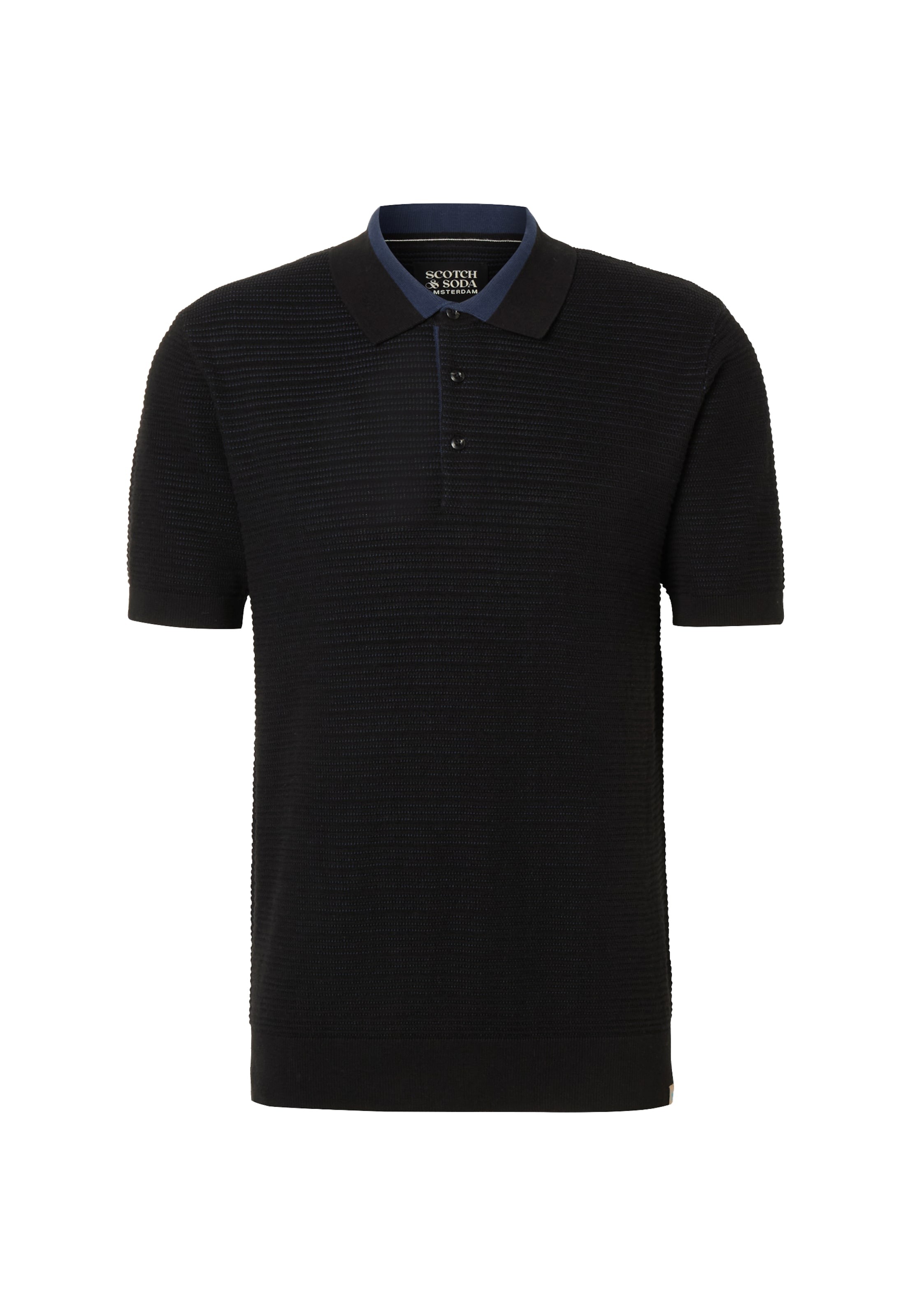 SCOTCH & SODA Poloshirt in Grau: Vorderseite