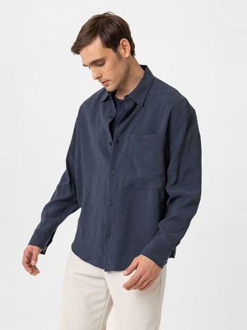 Antioch Regular fit Button Up Shirt 'Nordin' in Blue