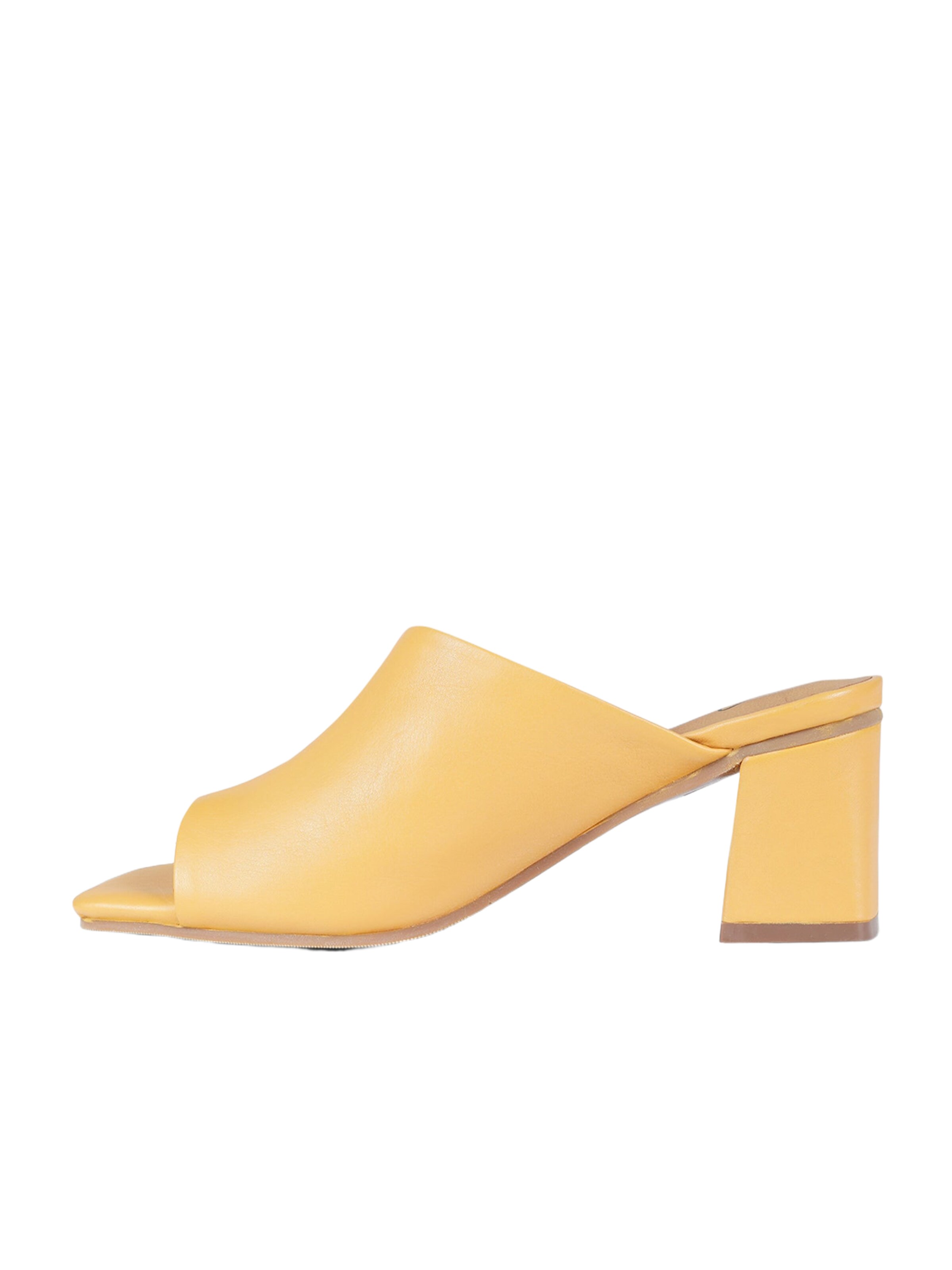 Sandalo di LA VITRINA in giallo: frontale