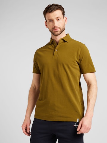OLYMP Shirt in Bruin: voorkant