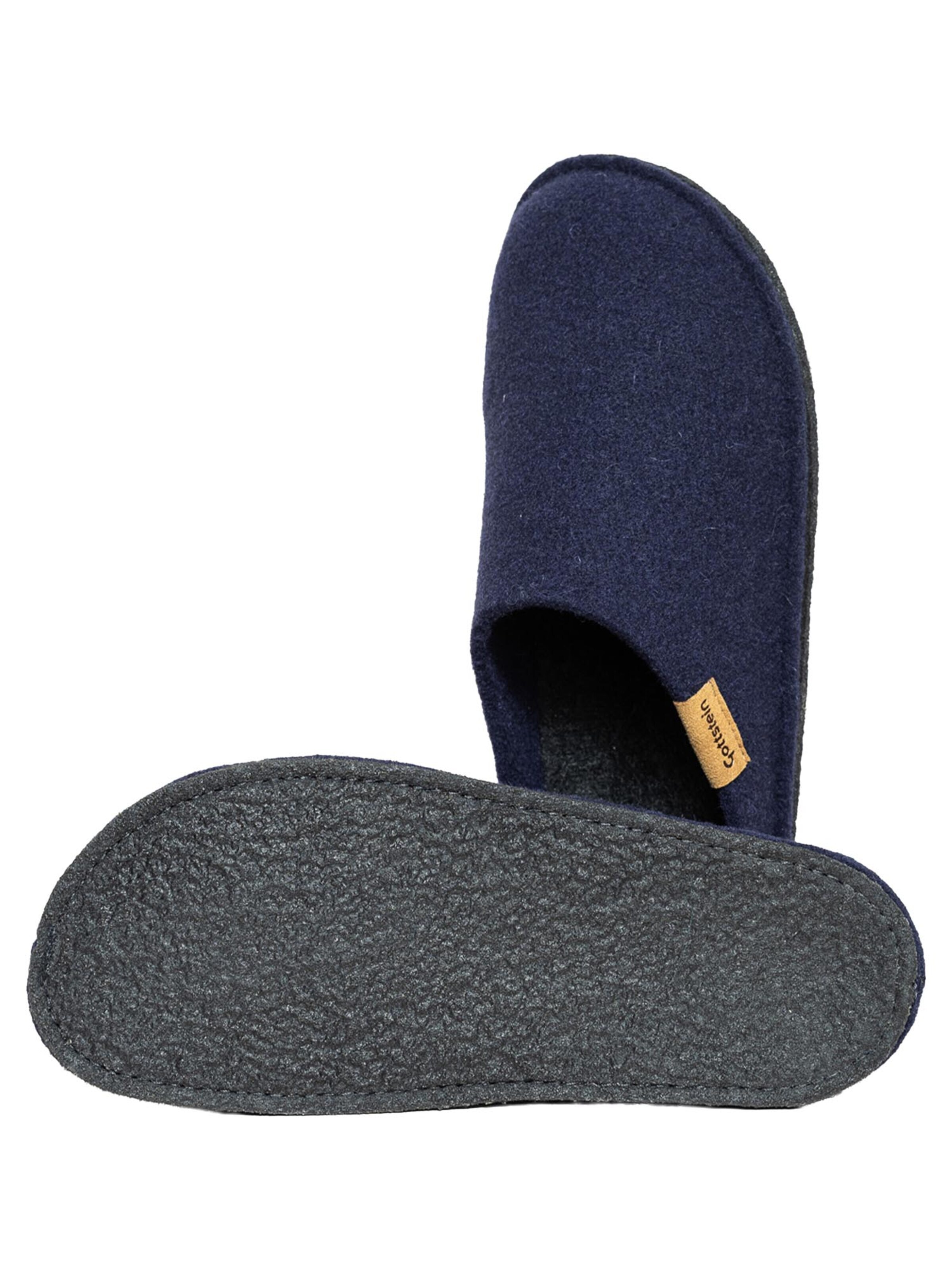 Gottstein Hausschuh 'Classic-Co' in Blau