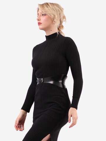 Haute Cuir Gürtel 'Crescent Corset Belt'‌‌‌‌‌‌‌‌ in Schwarz