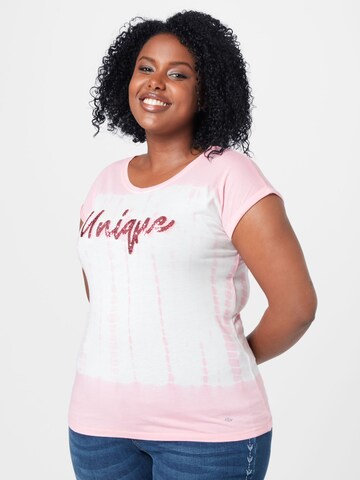 Key Largo Shirt 'MAUI' in Roze: voorkant