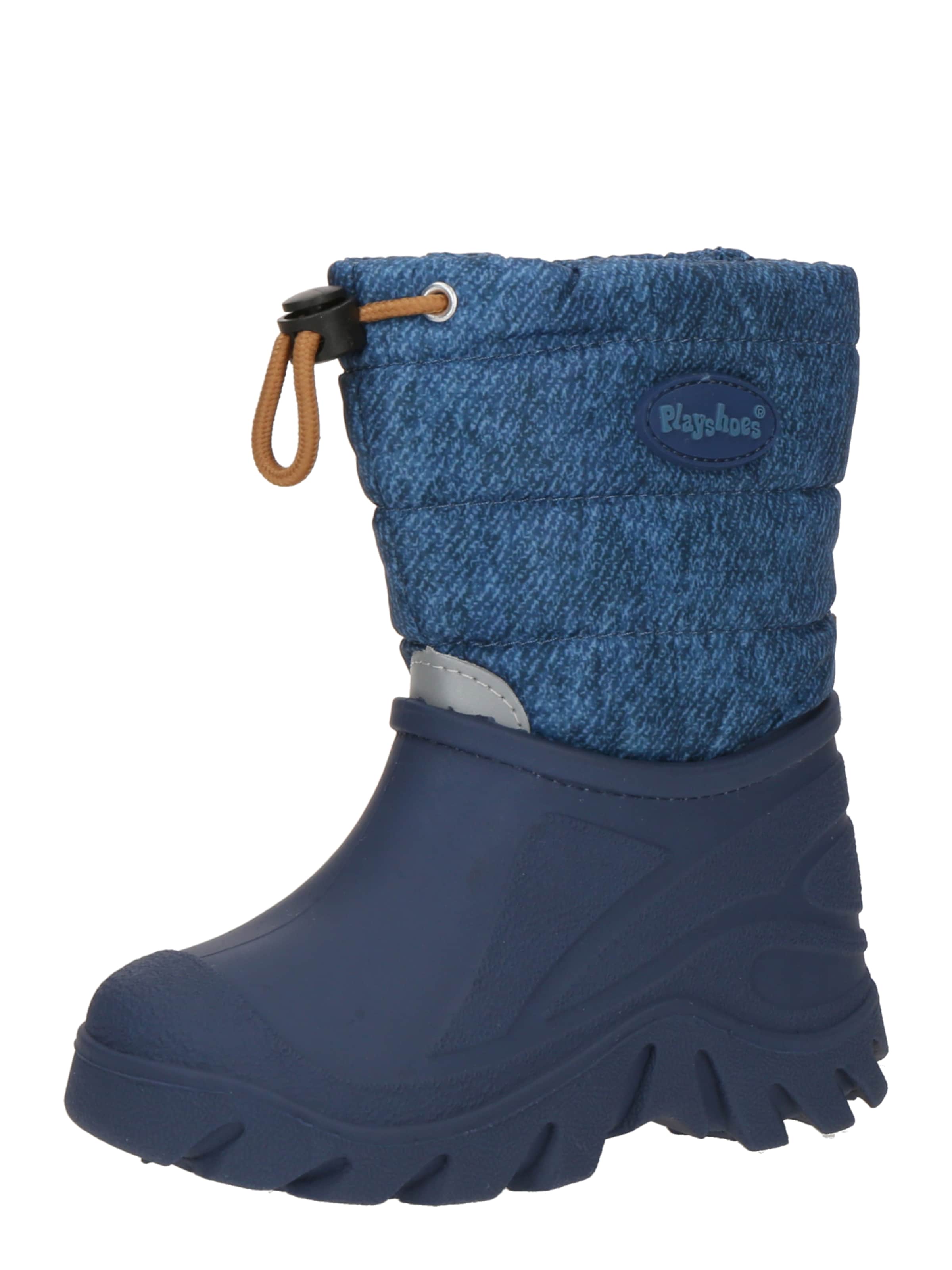 PLAYSHOES Lumesaapad, värv sinine: eest vaates