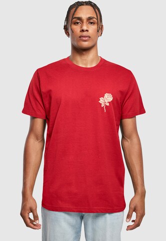 T-Shirt 'Wasted Youth' MT Men en rouge