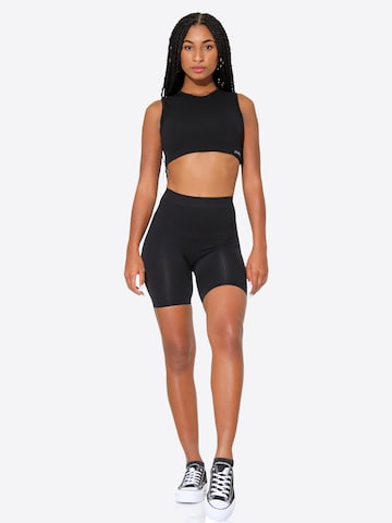 Skinny Leggings 'Ribbed Collection' di Yenita in nero