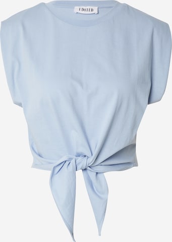 EDITED Shirt 'Silja' in Blau: predná strana