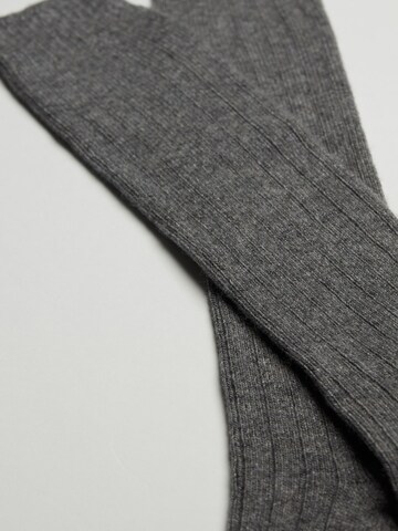 CALZEDONIA Knee High Socks in Grey