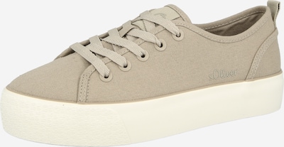 s.Oliver Sneaker in dunkelbeige, Produktansicht