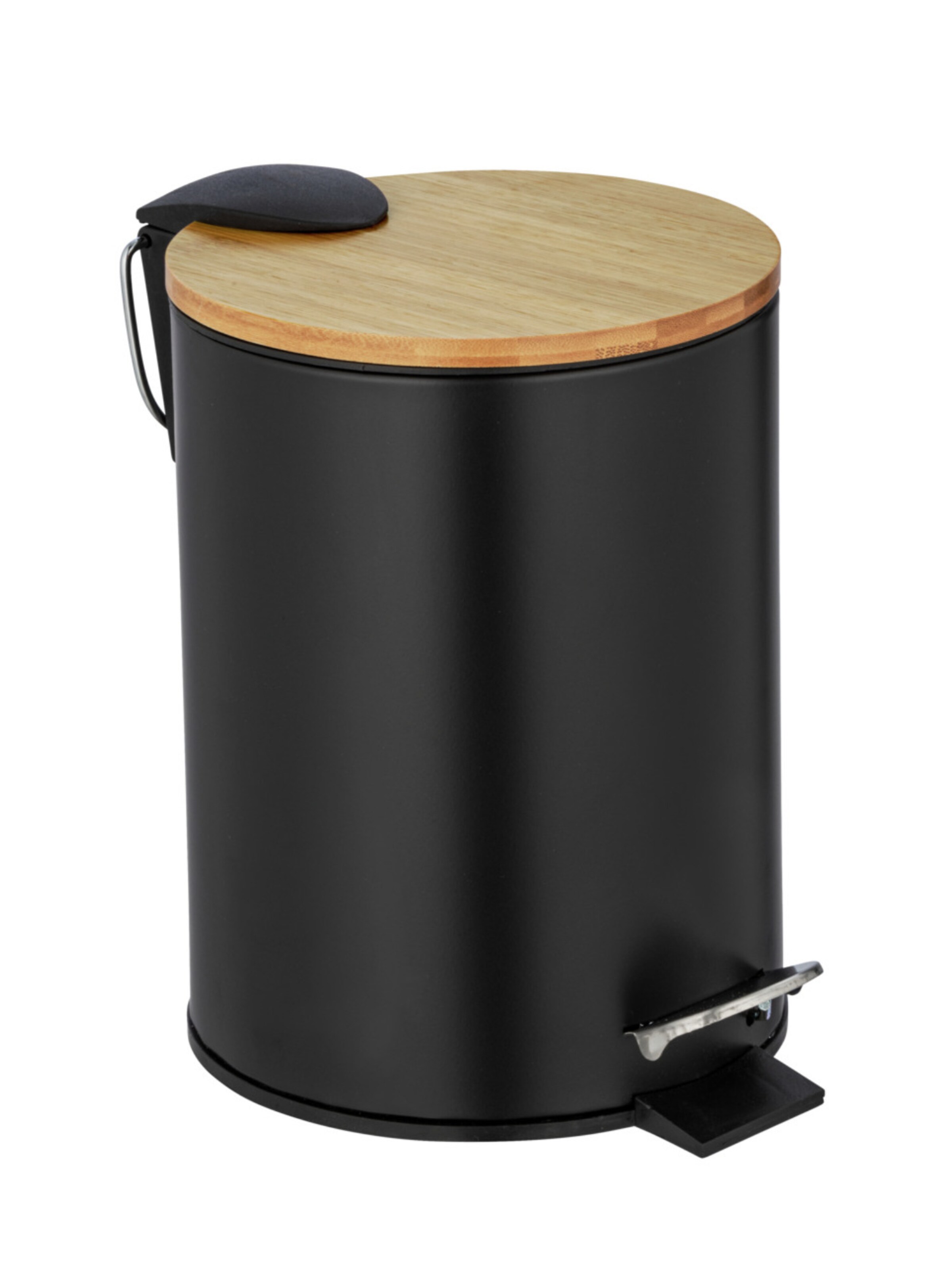 Wenko Kosmetikeimer 'Tortona' in braun / schwarz, Produktansicht