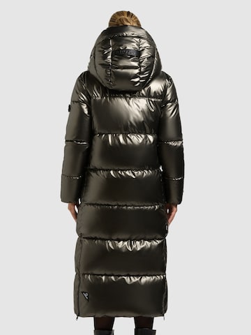 khujo Wintermantel 'Rubina2 Shiny' in Braun