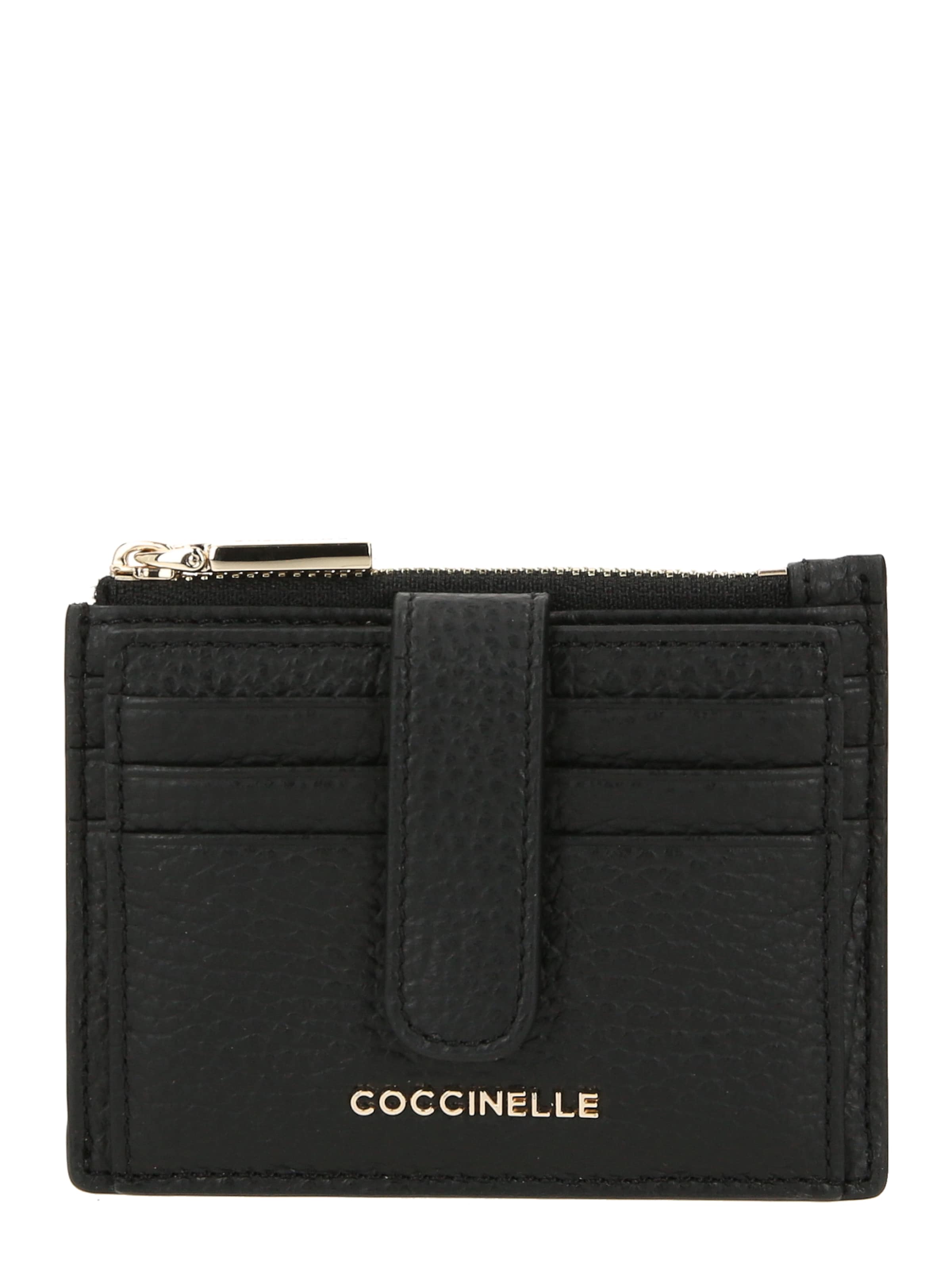 Coccinelle Case in Black: front