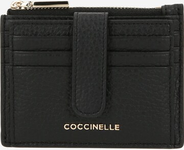 Coccinelle Case in Black: front