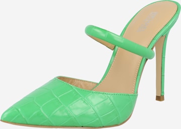 Zoccoletto 'JESSA' di MICHAEL Michael Kors in verde: frontale