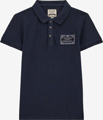 GUESS Poloshirt in Blau: predná strana