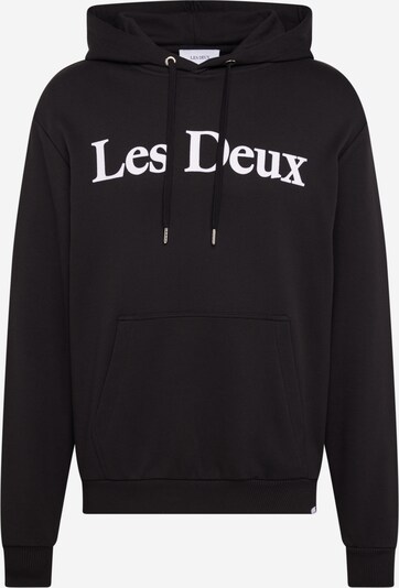 Les Deux Sportisks džemperis 'Charles', krāsa - melns / balts, Preces skats