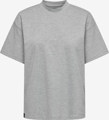 T-shirt 'NEW LAURA' ONLY en gris : devant