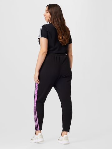 Effilé Pantalon de sport 'Tiro Winterized ' ADIDAS SPORTSWEAR en noir