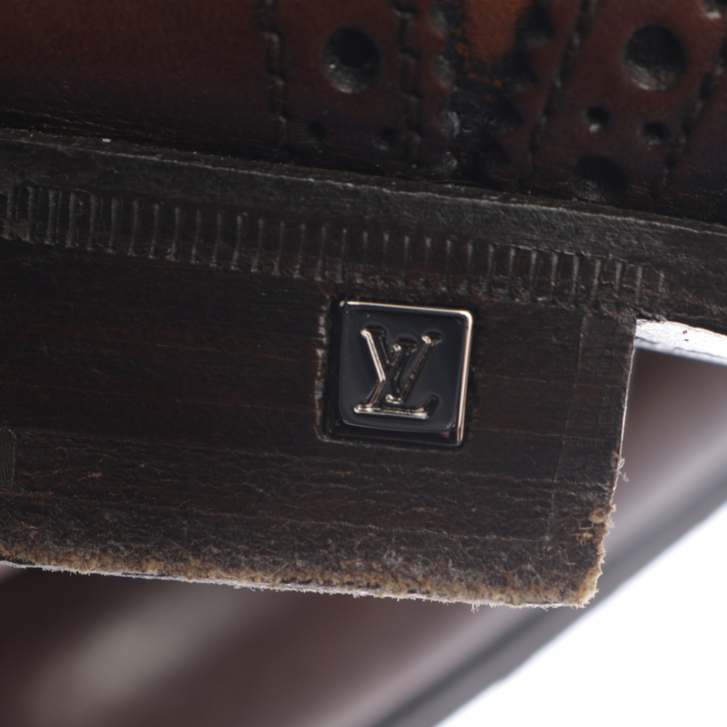 Louis Vuitton Halbschuhe 42,5 in Braun