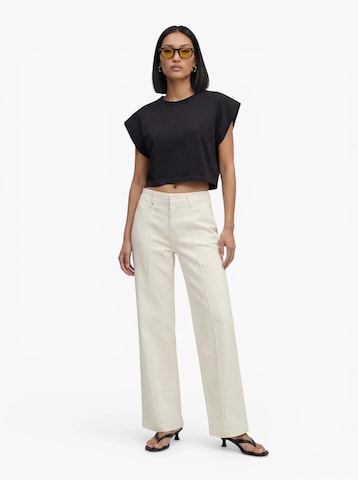 VERO MODA Wide Leg Farkut 'VMMARLA' värissä valkoinen