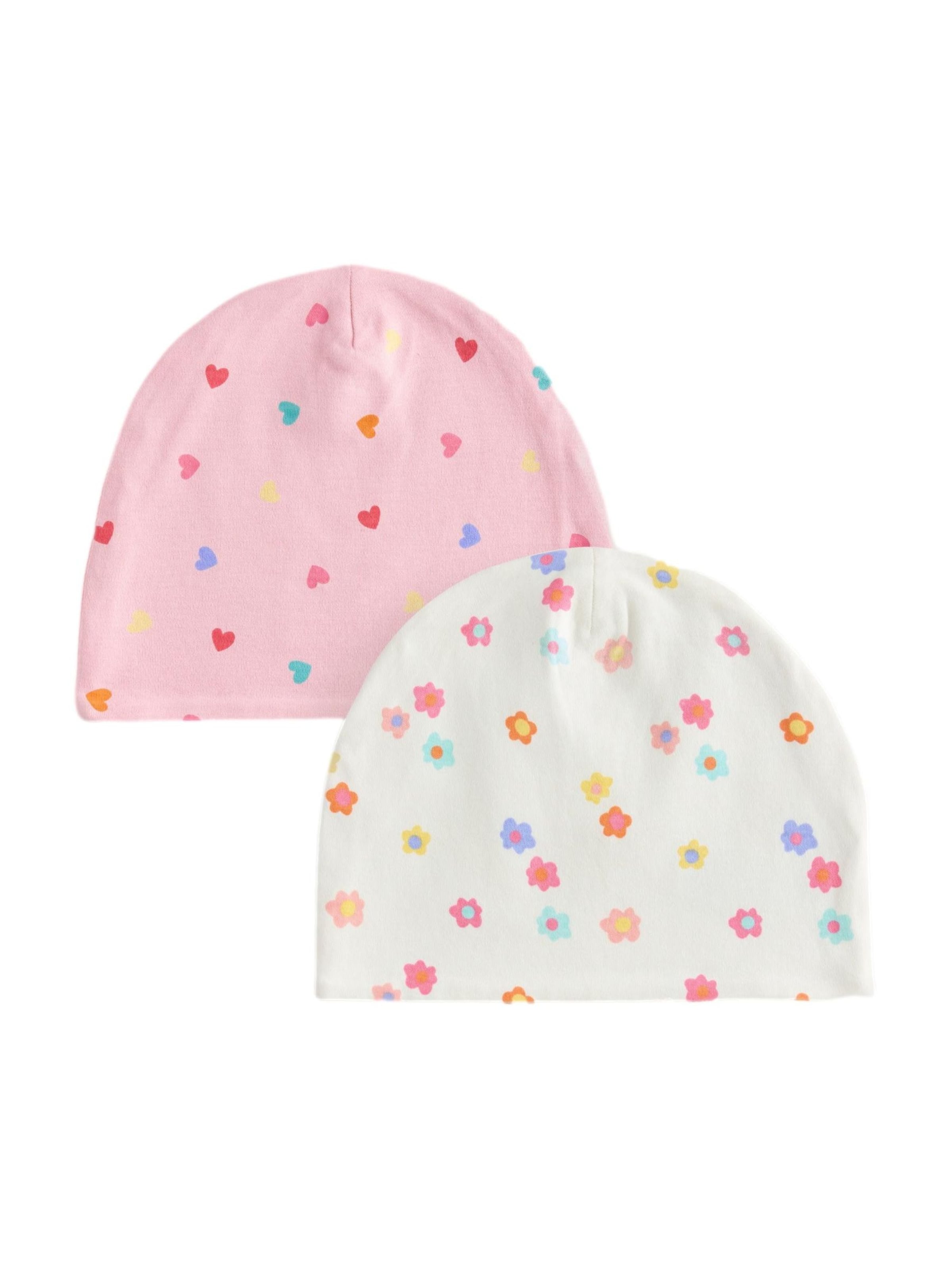 Next Beanie in Pink: front