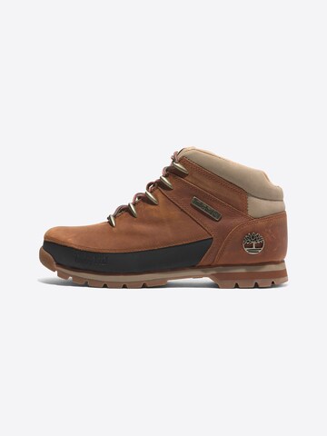 TIMBERLAND - Botas com atacadores em laranja