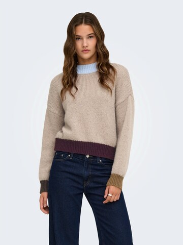 Pullover 'ONLOLINA' di ONLY in beige: frontale