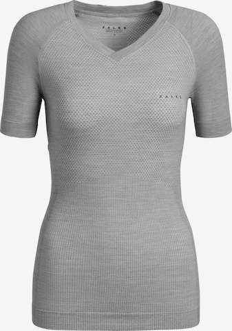 FALKE Base Layer in Grau: Vorderseite